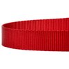 Country Brook Petz - Nylon Dog Leash - Strong, Durable, Traditional Style Leash with Easy to Use Snap - 25+ Colors (5/8 Inch Wide, 4 Foot, Red)