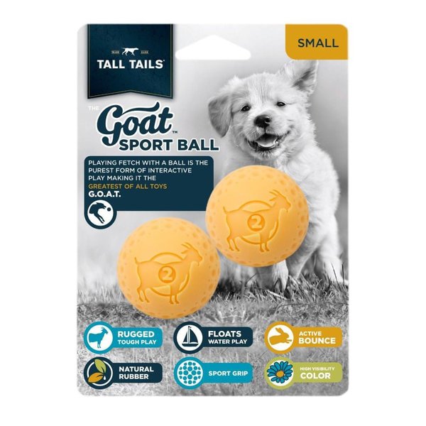 Tall Tails Small Goat Sport Ball for Dogs