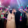 SHQDD 28 PCS Glow Sticks Bulk, New Year Party Favors, Foam Glow Sticks with 3 Modes Colorful Flashing, Glow in The Dark Party Supplies, LED Glow Sticks for Wedding, Raves, Concert, Camping, Carnival