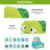 HJPLPXH Small Toy Gift,Party Favors for Kids,12 Boxes Mini Marine Animals Micro Building Blocks Set, Birthday Gift for Kids Ages 8-16+