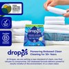 Dropps Odor & Stain Biobased Power Laundry Detergent Pods, Orange Blossom (64 Count) - HE Compatible Laundry Pods for Fresh Clothes – Laundry Soap Supplies & Recyclable Paperboard Packaging