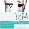GRLEAYIE Hernia Belts for Men Inguinal, Groin Brace Hernia Support for Bilateral Hernia, Groin Hernia Truss for Groin Pain Relief, Medical Hernia Guard with 4 Compression Pads, Adjustable Waist Guard - S