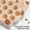 Magnetic Fishing Game,Wooden Montessori Magnetic Fishing Toys for Toddlers,Preschool Education Learning Hand-Eye Cognition & Fine Motor Skill Birthday Gifts for 3 4 5 Years Old Kids Boys Girls
