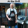FixGrub Chefs Apron, Grill Apron, Funny Aprons for Men and Women, BBQ Apron, 3 Pockets, Bottle Opener, Towel and Gift Box Included