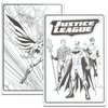 Justice League Advanced Coloring Book Set - Bundle of Adult Justice League Coloring Book with Superman, Batman, Wonder Woman, More | Adult Coloring