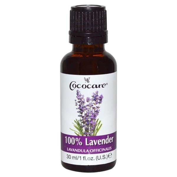 Cococare 100% Lavender Oil - Essential Oil from Lavender Flowers for Skin and Hair - 1 fl oz