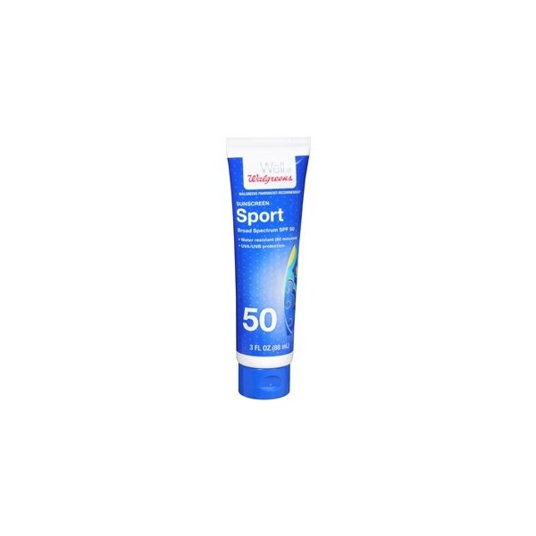 Walgreens Sport SPF 50 Sunscreen Lotion, 3 fl oz
