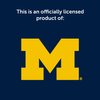 Desert Cactus University of Michigan Wolverines U of M Large Insulated Stainless Steel Handle Lid Straw Reusable Double Walled Cup Hot Cold Drinkware Laser Etched (40oz Ounce Rally Tumbler)