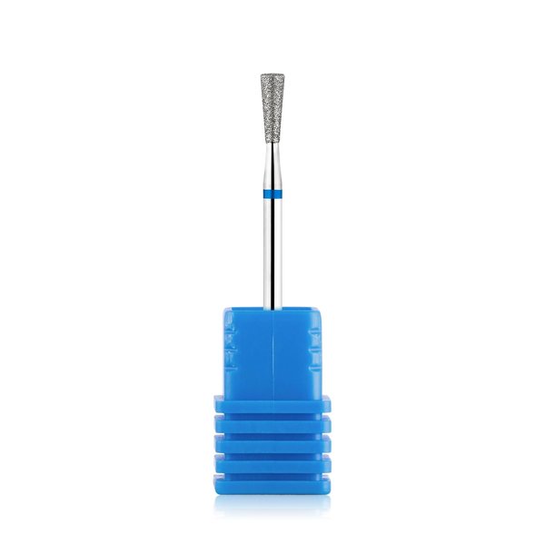 NMKL38 Diamond 3/32" Shank Size Nail Drill Bit for Acrylic Nail Professional Cuticle Drill Bit Manicure Tool for Home Salon Spa (0308D-M)