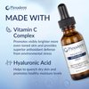 Plexaderm - Vitamin C Serum for Face, Serum Vitamin C and Hyaluronic Acid, Face Brightening Serum Anti Aging Skin Care for Women