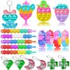 124 Pcs Party Favors for Kids 3-5 4-8 8-12, Treasure Box Toys for Classroom Prizes, Fidget Toys, Pinata Filler Goodie Bag Stuffers, Treasure Chest, Prize Box Toys, Carnival Prizes Bulk Toys