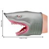 Snap Attack - Shark from Deluxebase. Shark Toy Stretchy Hand Puppet for Kids. Animal Hand Puppets with Movable Mouth. Ideal for Imaginative Play, Educational Toys and Kids Party Favors.
