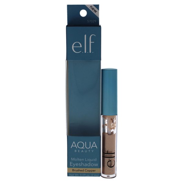 e.l.f. Aqua Beauty Molten Liquid Eyeshadow - Brushed Copper Women Eyeshadow 0.09 oz
