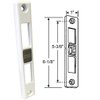 Gordon Glass® Patio Door Keeper for Dual-Point Mortise Lock, Works on Milgard Patio Doors and Zerust Rust Prevention Plastabs