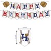 Baseball Party Decorations,Baseball Birthday Decorations Supplies Kit of Baseball Themed Birthday Banners Balloons Cake&Cupcake Toppers for Baseball Party Favors Sports Party Decorations