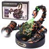 Gift for Men/Teens/Engineer/Hobbyist - ROBOTIME MI04 Mechanical Plastic Model to Build - Emperor Scorpion Model Kit - 123 Pieces 3D Puzzle