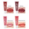 BEUKING Jelly Lipstick Mirror Candy Color Waterproof Makeup Long Lasting High Pigment Long-term Moisture Lip Tint Rich Color Moisturizer Liquid Lip Gloss for Lip Makeup (10# Honey pomelo)
