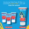 Triple Paste 3X Max Diaper Rash Ointment, Maximum Strength Zinc Oxide Ointment for Severe Diaper Rash, 6 oz Tube