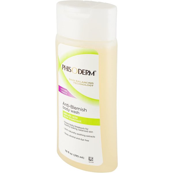Phisoderm Anti-Blemish Body Wash 10 Oz (295 Ml