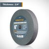 POWERTEC 15514 Bench and Pedestal Grinding Wheels, 6 Inch x 3/4 Inch, 1/2 Arbor, 36 Grit, Aluminum Oxide Bench Grinder Wheel for Bench Grinder