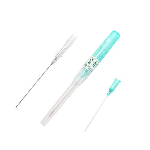 Piercing Needles,New Star Tattoo 5PCS 18G Piercing Needle IV Needles with Catheter Sterile Needle 18 Gauge