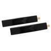 France Luxe Mod Bobby Pin Pair - Black
