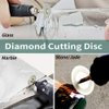 Cutting Wheel Set for Dremel Rotary Tool, HSS Circular Saw Blades, Resin Cutting Discs, 545 Diamond Cutting Wheel, Accessories Cutting Discs with 1/8" Shank for Wood Glass Plastic Stone Metalwith