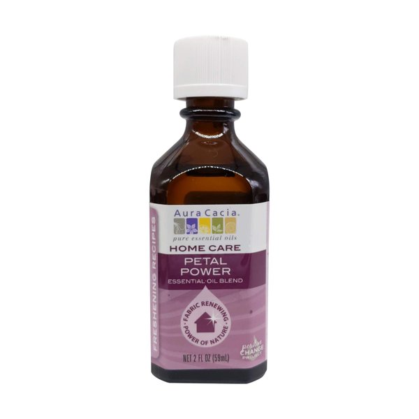 Aura Cacia Petal Power Essential Oil Blend for Home Care, 2 Fluid Ounce