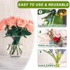 Eyech 3PCS Flower Arrangement Holder, 4", 5", 6" Metal Flower Frogs for Vase Bendable, Reusable Floral Grid for Vase, Flower Vase Separator for DIY Floral Display