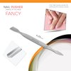 Suvorna Professional Nail Kit Manicure Tools 5pcs with Nail Cuticle Trimmer, Nail Filer, Cuticle Pusher, Nail Clipper, Tweezer, Cuticle Scissors, Nail Care Kit Women & Mens Nail Grooming Kit Nail Tool
