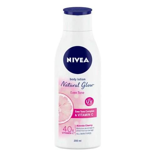Nivea Body Lotion Whitening Even Tone UV Protect, All Skin Types (200ml)