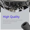 8Pcs Spark Plug Wire Boots Heat Shield Protector Sleeve, 1200 Degree Spark Plug Heat Cover, Sleeve Heat Shield Cover, Insulator Sleeve Spark Plug Wire Boots 6 inch for Car Truck (Black)