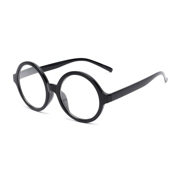 Round Reading Glasses in Black by Readers.com | The Architect | +1.50