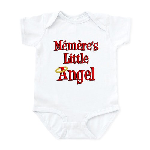 CafePress Memeres Little Angel Infant Bodysuit Infant Bodysuit Baby Romper