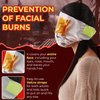 Emergency Fire Escape Smoke Face Cover Mask – Home Essentials For Survival Rescue Device Protection with Moisture Barrier, Heat-Resistant Goggles, & Calming Extracts (Use it in case of fire)