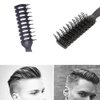 3 Pack Vent Hair Brush for Hair Fast Blow Drying Quickly, Anti Static Detangling Hair Brushes Comb for Long Short Wet Curly Straight Men Women (Black)