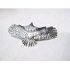 Generic Silver or bronze metal eagle bird hair clip barrette (Primary color: Silver), 1 Count (Pack of 1)