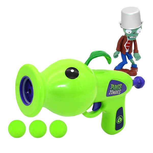 JHESAO Plants and Zombies Toys Action Figures PVZ Toys Set 1 2 Series Peashooter Great Gifts for Kids and Fans, Birthday and Christmas Party New