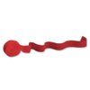 Creative Converting Touch of Color Crepe Paper Streamer Roll, 81-Feet, Classic Red - 0