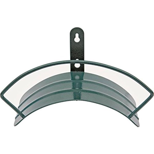 Rocky Mountain Goods Deluxe Metal Hose Hanger - Most Solid Wall Mounted Hose Hanger on The Market - Rust Proof Wrought Iron - Fits 100’ of Hose