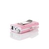 Miss Sweet Portable Nail Drill Machine Rechargeable Electric Nail File for Acrylic (Pure Pink)