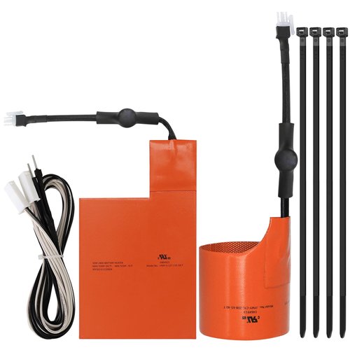 Battery Heater Pad&Oil Heater Kit for Generac,Oil Filter Heater Kit for Generac 7102 Battery Pad Warmer for Generac 7101 9KW-22KW Air Cooled Standby Generators Pad,Outdoor Cold Weather Kit for Generac