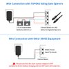 TOPENS TS24-U AC-DC Power Supply Adapter 100-240VAC to 36VDC 24W Transformer for Automatic Gate Openers LED Strip Lights