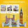 TOY Life 3D Puzzles for Adults and Kids UK - Educational Puzzles - Architectural Puzzles for Adults - Model Building Kits - 3D Model Set Big Ben, London Bridge, Tower of London for Kids Ages 8-10-12