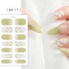 NEWSPIED 8 Sheets Summer Gel Nail Strips Stickers Spring Flowers Full Wrap Nail Stickers for Nail Art Daisy Floral Design Long Lasting Gel Nail Polish Strips for Women Girls DIY Manicure Decals