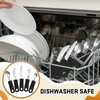 Uiifan 2 Set (10 Pcs) Adaptive Utensils Stainless Steel Parkinsons Utensils Easy Grip Handles Non Weighted Built Up Utensils for Adults Lightweight Arthritis Tools for Hands Tremors Elderly, Black
