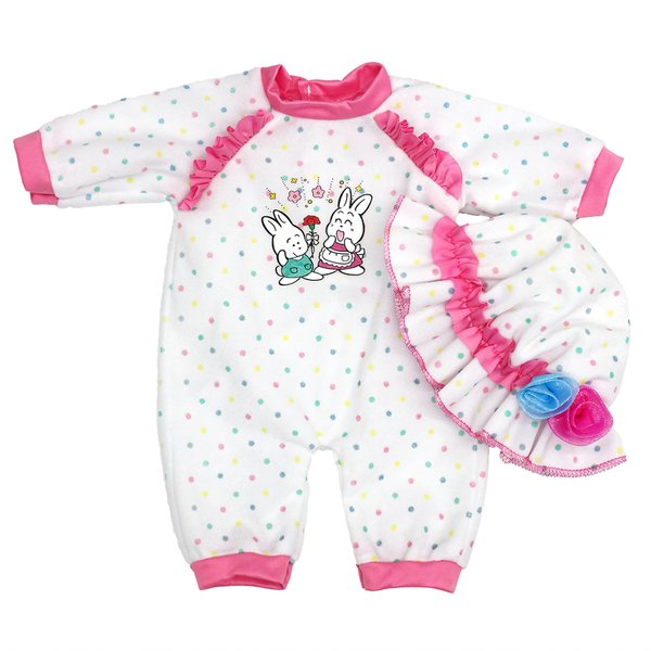 NOXOMALL Doll Clothes for 16-18 inch Baby Dolls, Alive Baby Doll Clothes