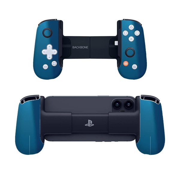SopiGuard Sticker Skin for Backbone One Controller Full Body Wrap (Gloss Oslo Blue)