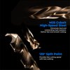 amoolo 1/8" inch Cobalt Drill Bits(10Pcs), M35 HSS Metal Jobber Length Twist Drill Bit Set for Hard Metal, Stainless Steel