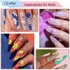 Vettsy Solid Nail Tips Glue Gel for Press on Nails Diamond Rhinestone Gel Super Adhesive Acrylic Fake Nail Tips Strengthen Natural Nails Beginners Art DIY Home Professional Gel Salon UV Cured (10g)